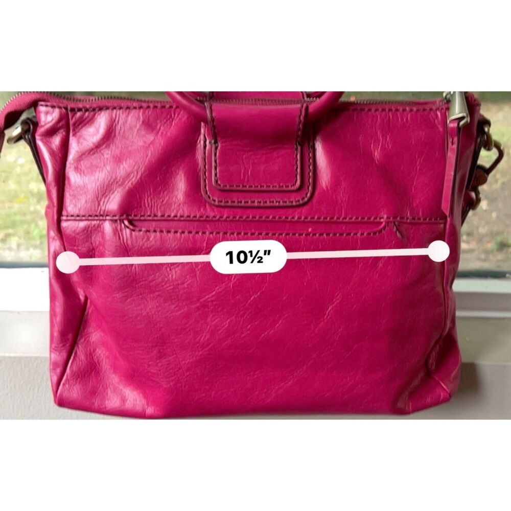 HOBO Sheila Medium Satchel in Fuschia - Picture 7 of 11